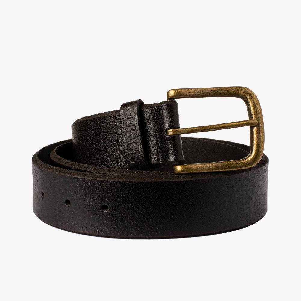 Sun 68 Leather Belt - Uomo