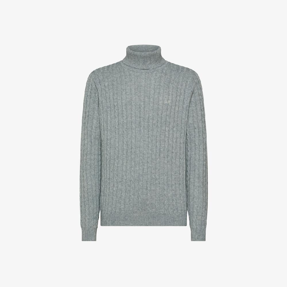 Sun 68 Maglia Dolcevita In Lana E Cashmere - Uomo