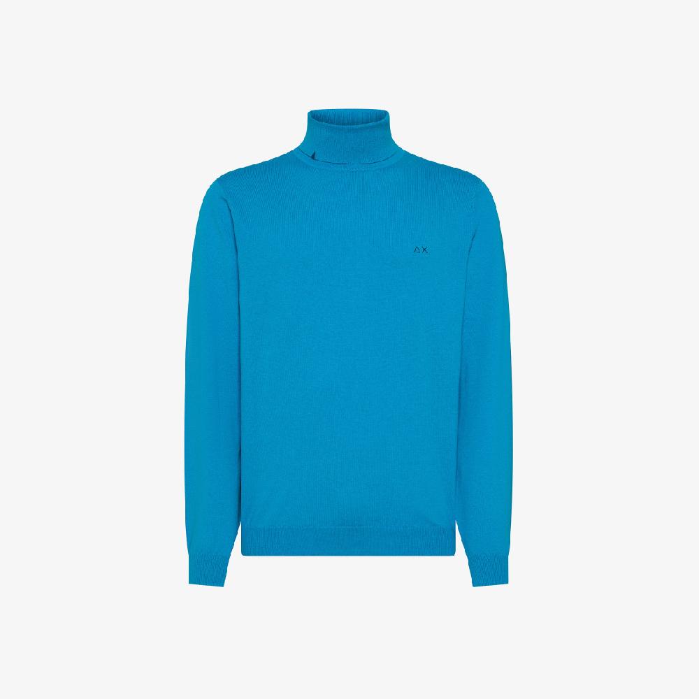 Sun 68 Maglia Dolcevita In Lana E Cotone - Uomo