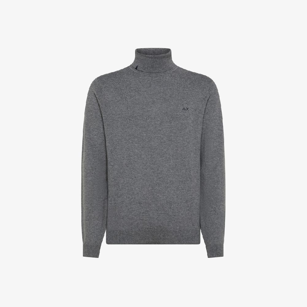 Sun 68 Maglia Dolcevita In Lana E Cotone - Uomo