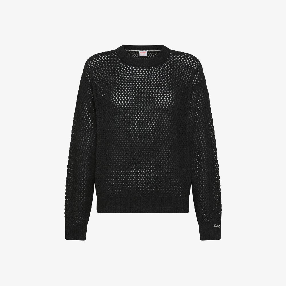 Sun 68 Maglia In Lana E Alpaca - Donna