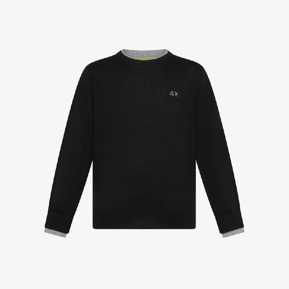 Sun 68 Maglia In Lana E Cotone - Bambino