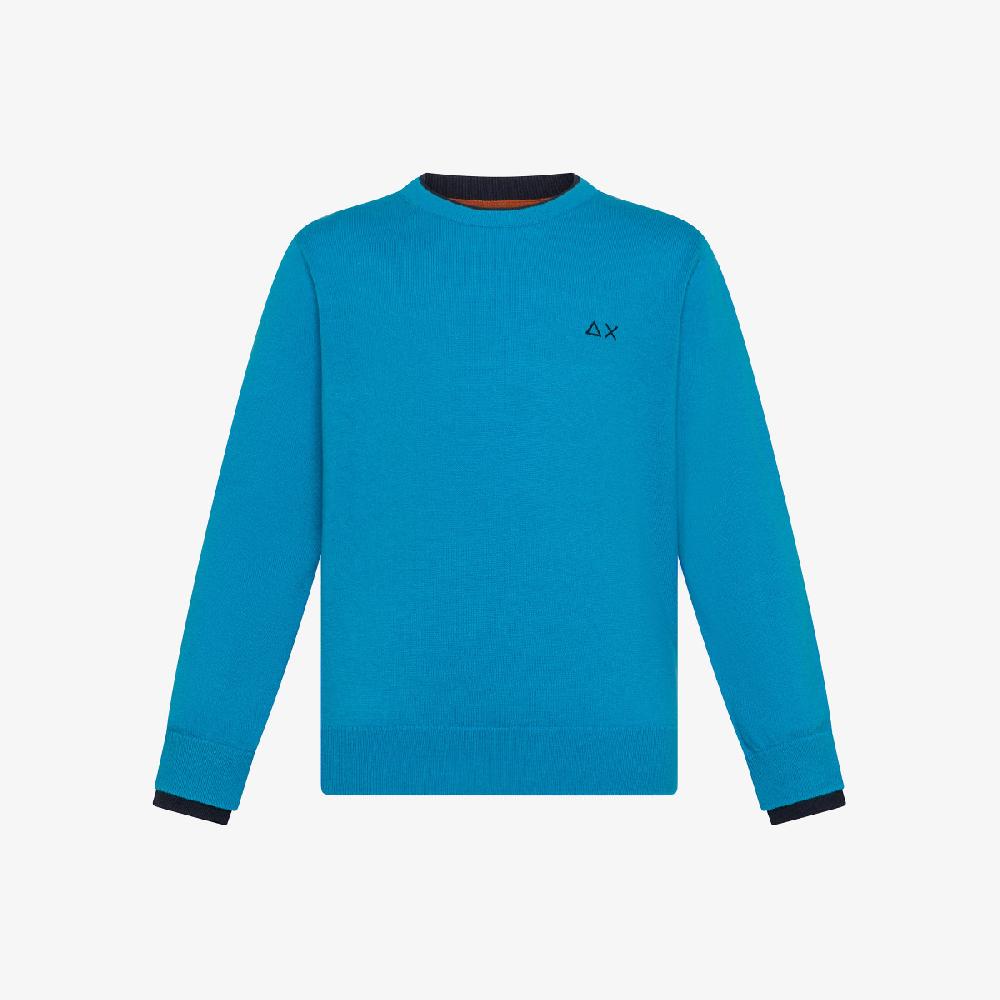 Sun 68 Maglia In Lana E Cotone - Bambino