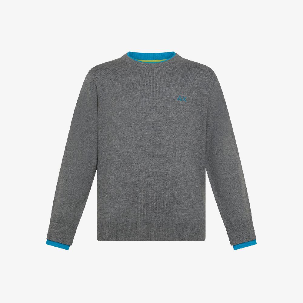 Sun 68 Maglia In Lana E Cotone - Bambino