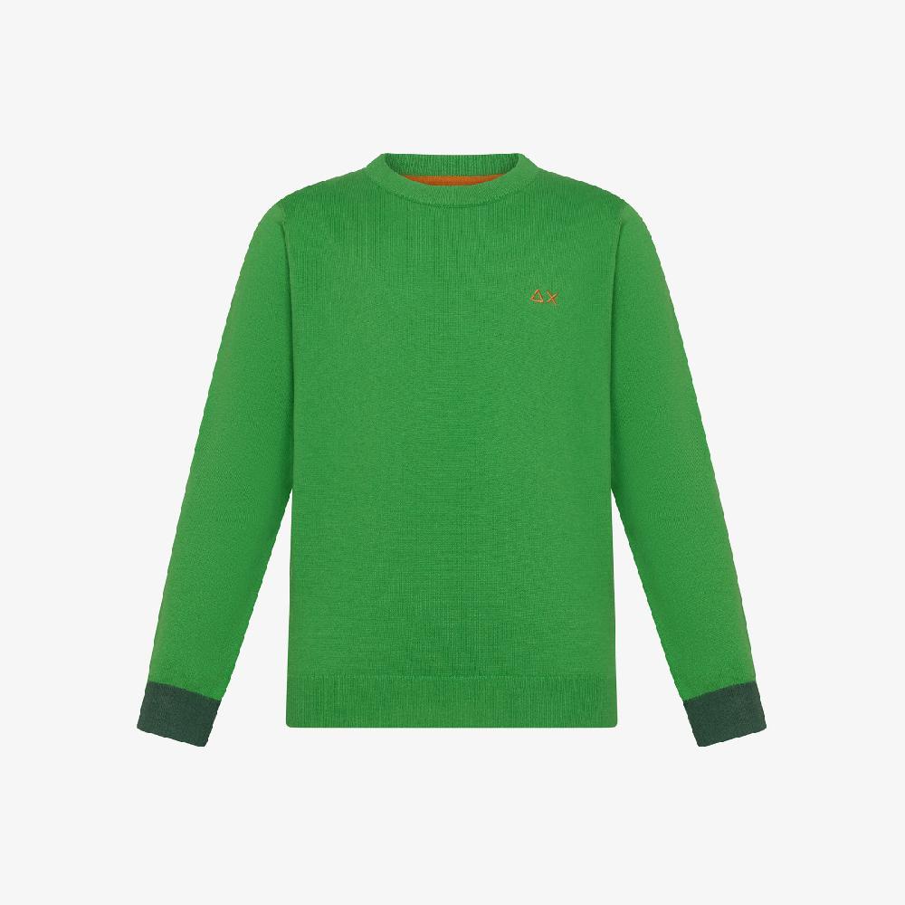 Sun 68 Maglia In Lana E Cotone - Bambino