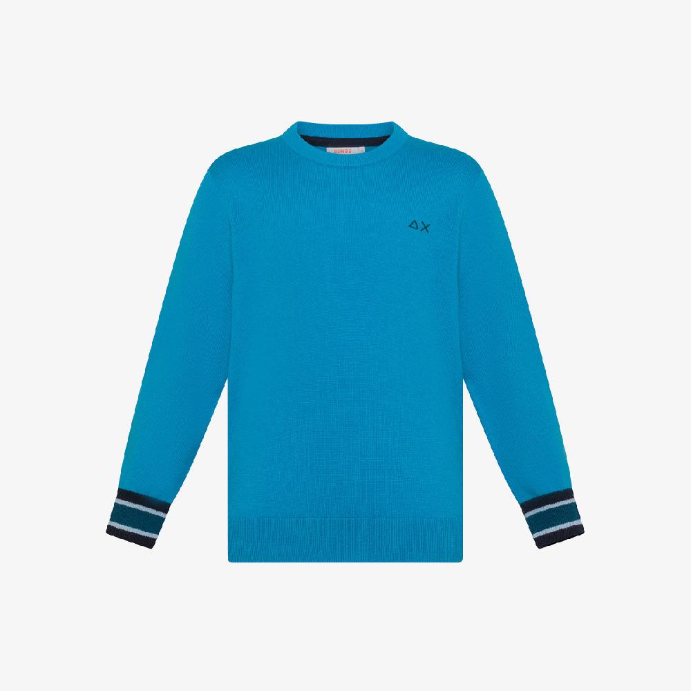 Sun 68 Maglia In Lana E Cotone - Bambino