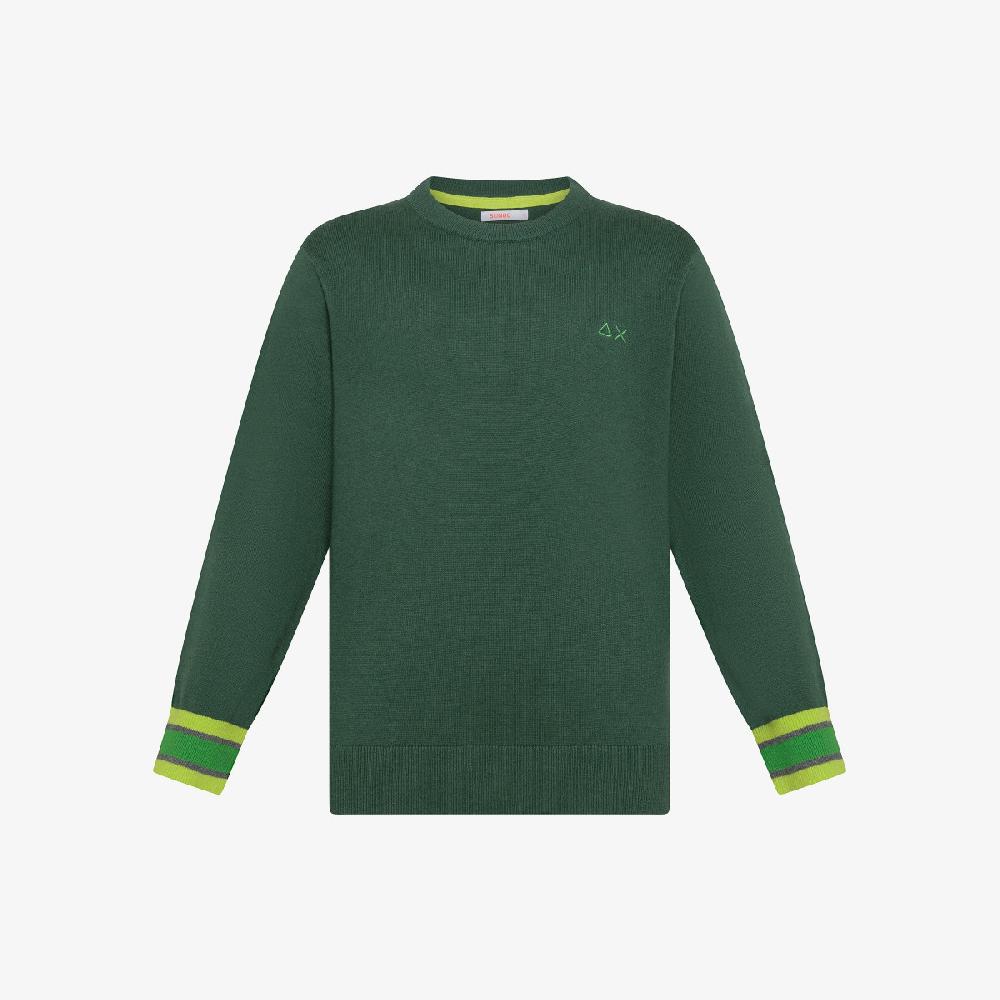 Sun 68 Maglia In Lana E Cotone - Bambino