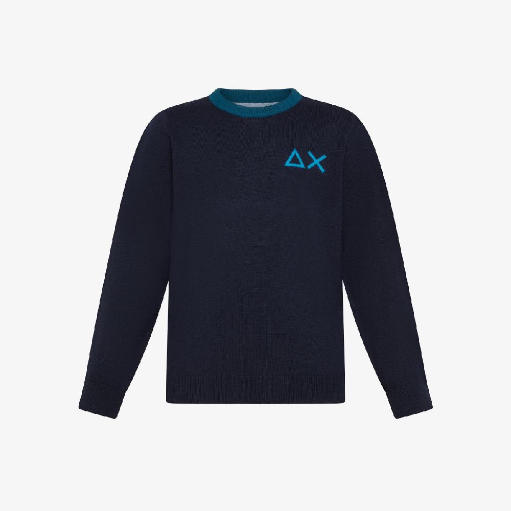 Sun 68 Maglia In Lana E Cotone - Bambino