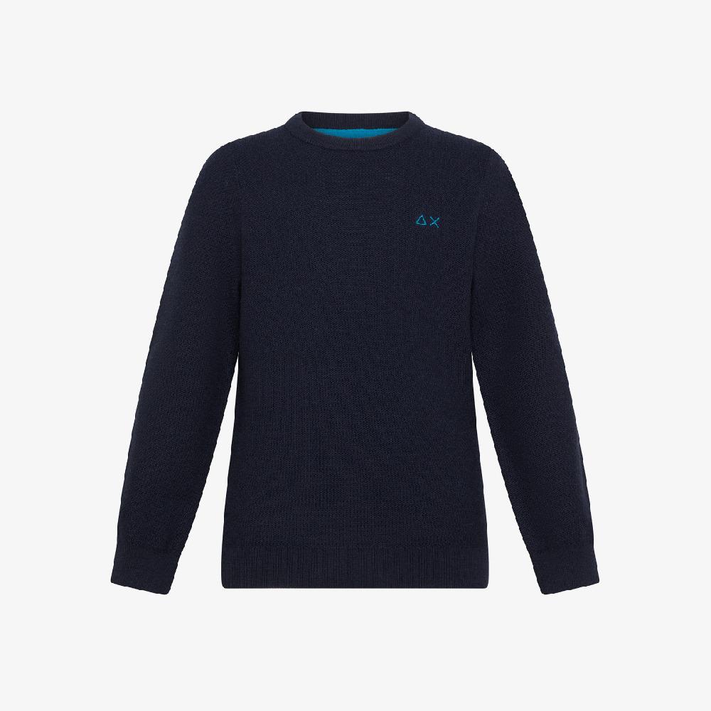 Sun 68 Maglia In Lana E Cotone - Bambino