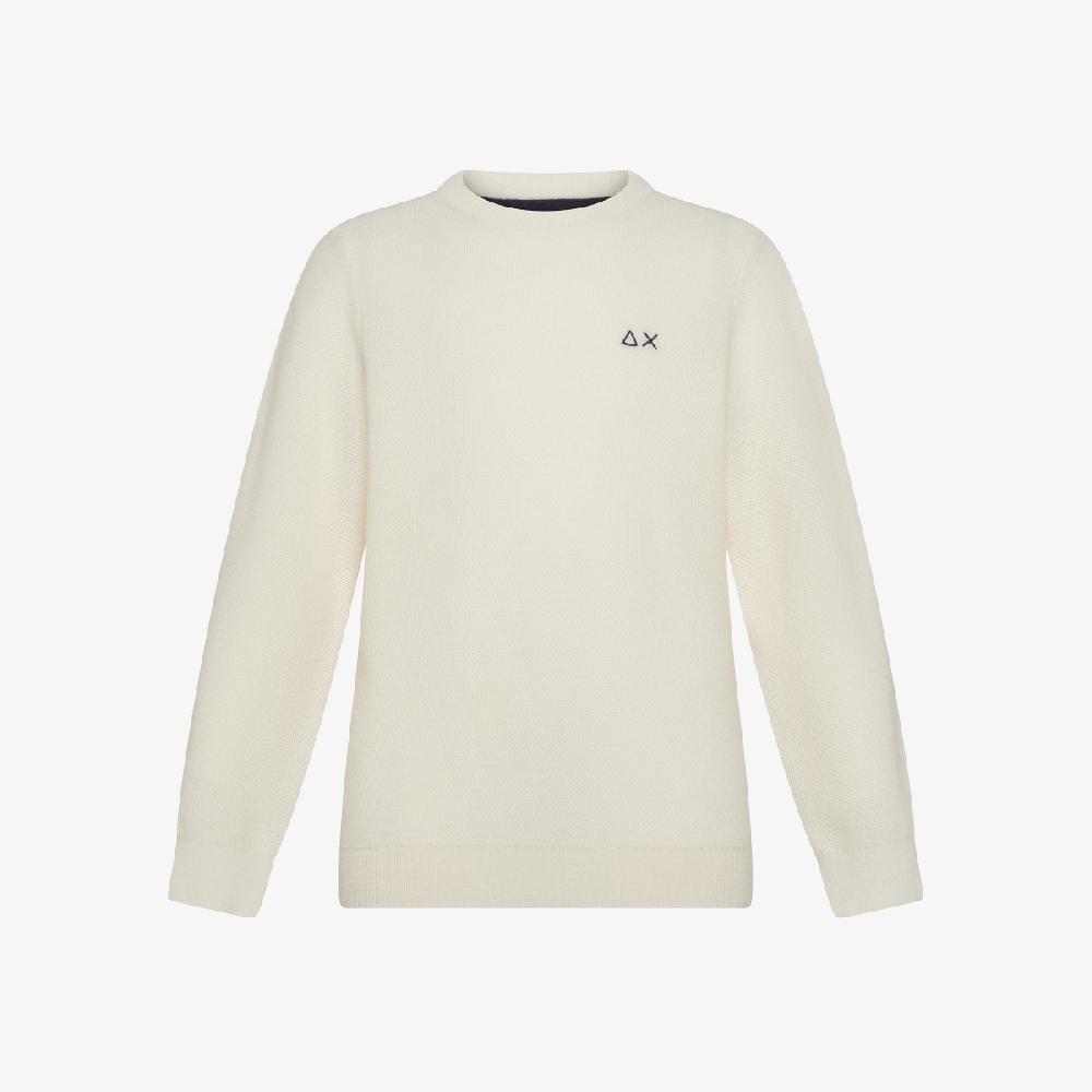 Sun 68 Maglia In Lana E Cotone - Bambino