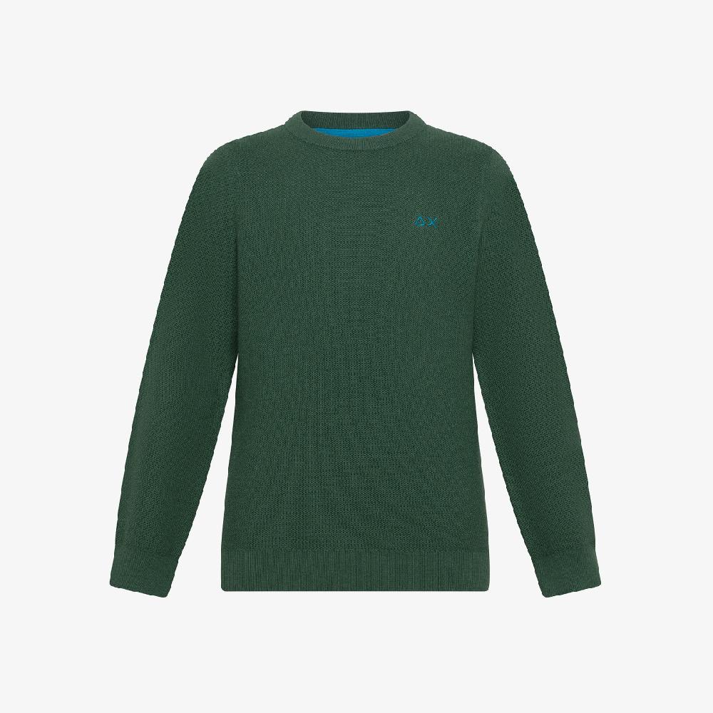 Sun 68 Maglia In Lana E Cotone - Bambino