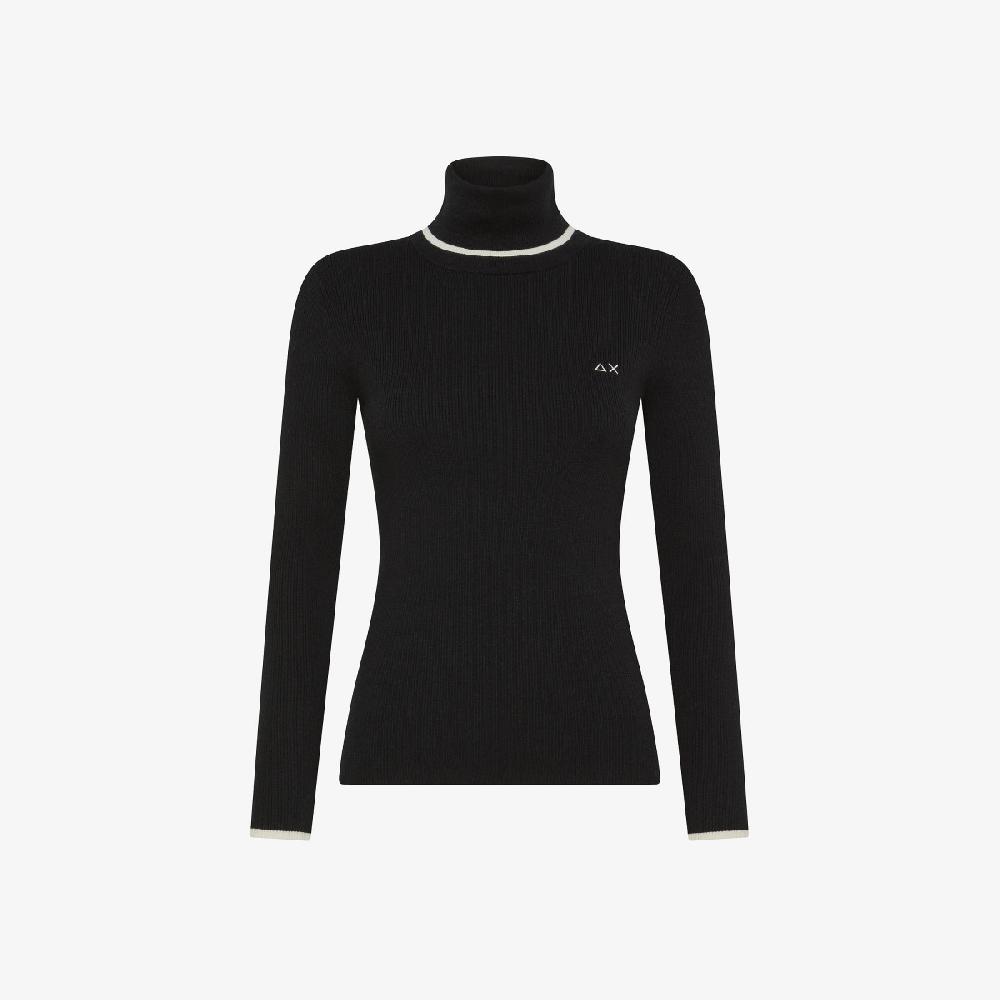 Sun 68 Maglia In Lana E Cotone - Donna