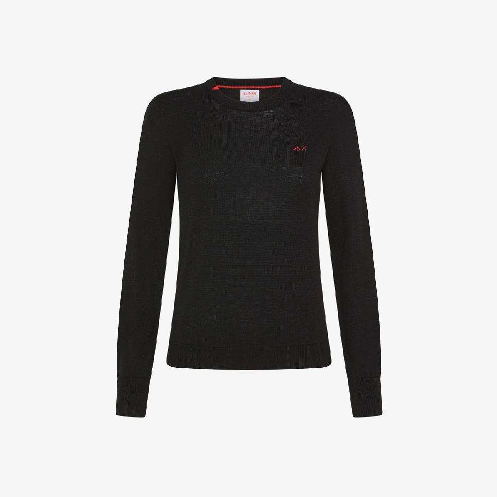 Sun 68 Maglia In Lana E Cotone - Donna