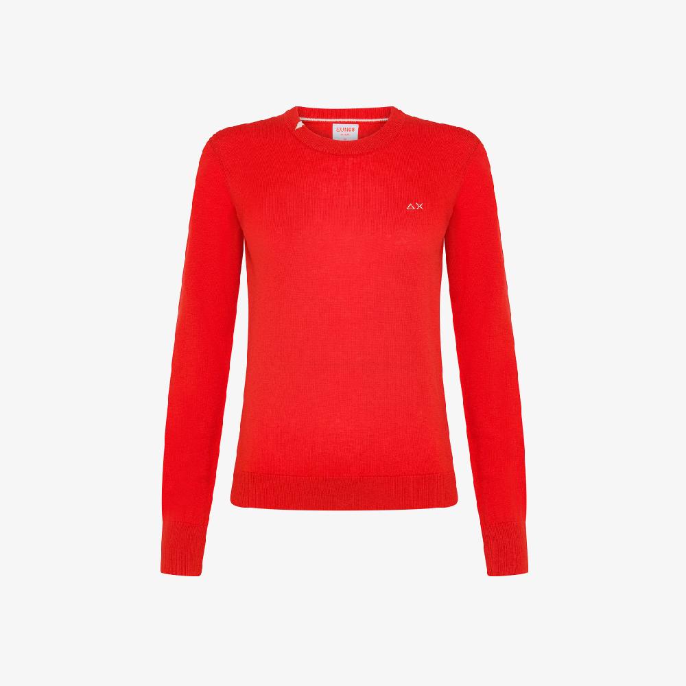 Sun 68 Maglia In Lana E Cotone - Donna