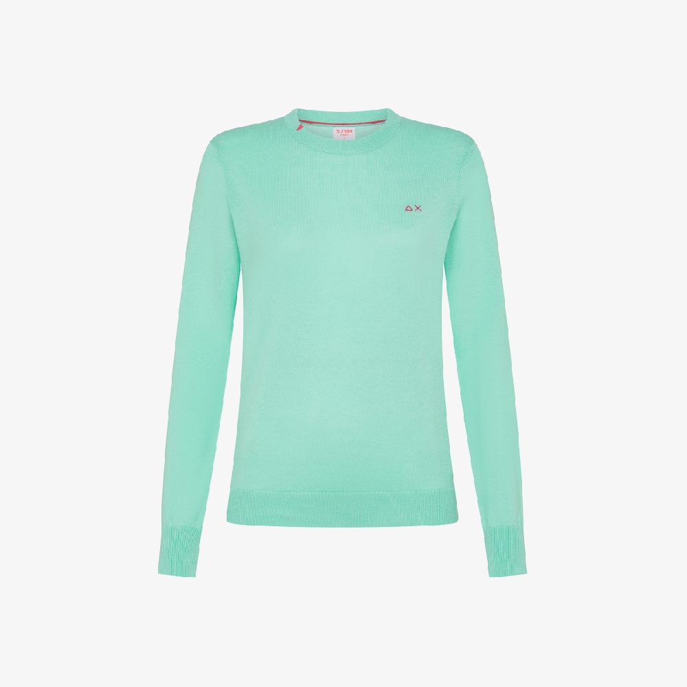 Sun 68 Maglia In Lana E Cotone - Donna