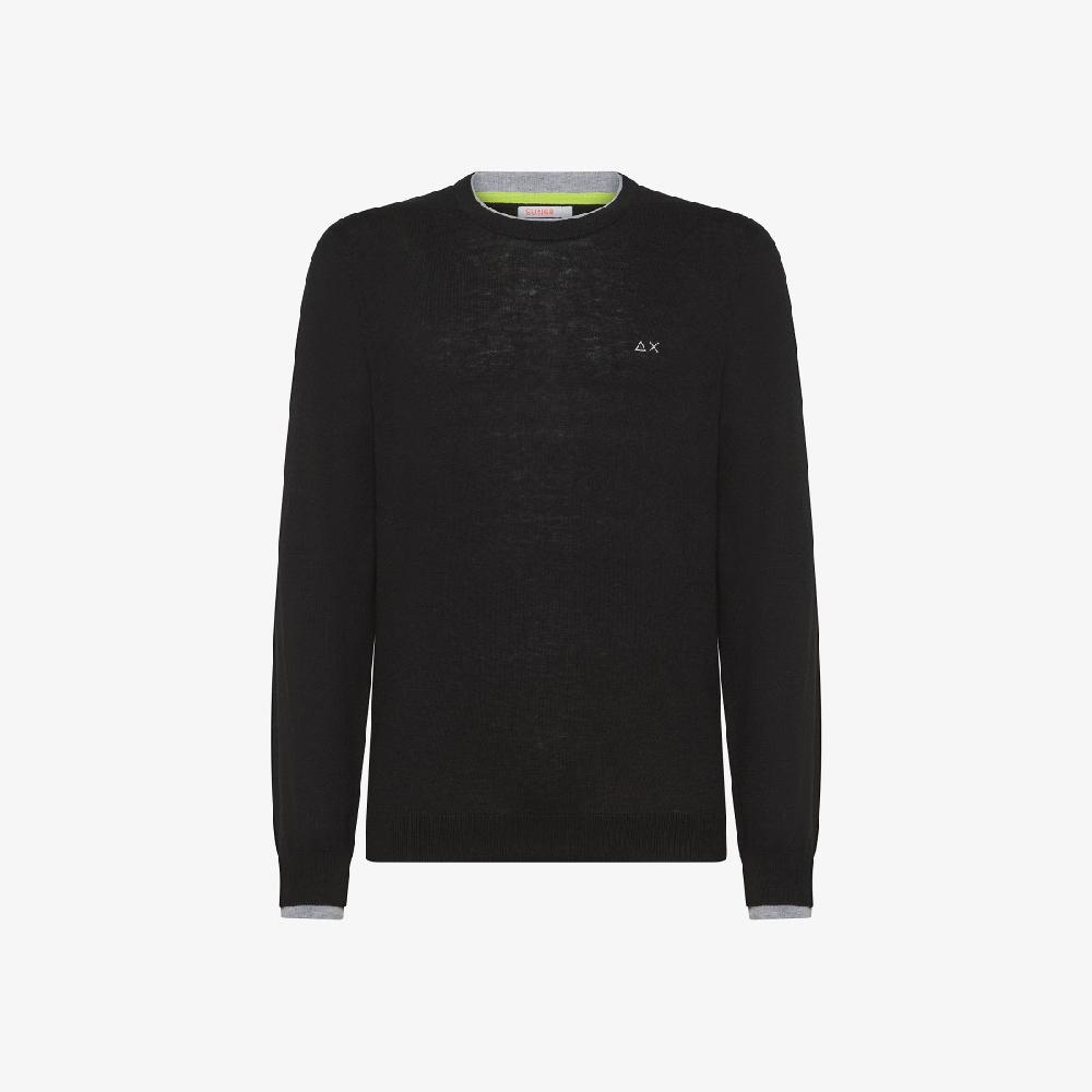 Sun 68 Maglia In Lana E Cotone - Uomo