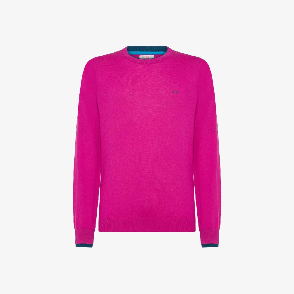 Sun 68 Maglia In Lana E Cotone - Uomo