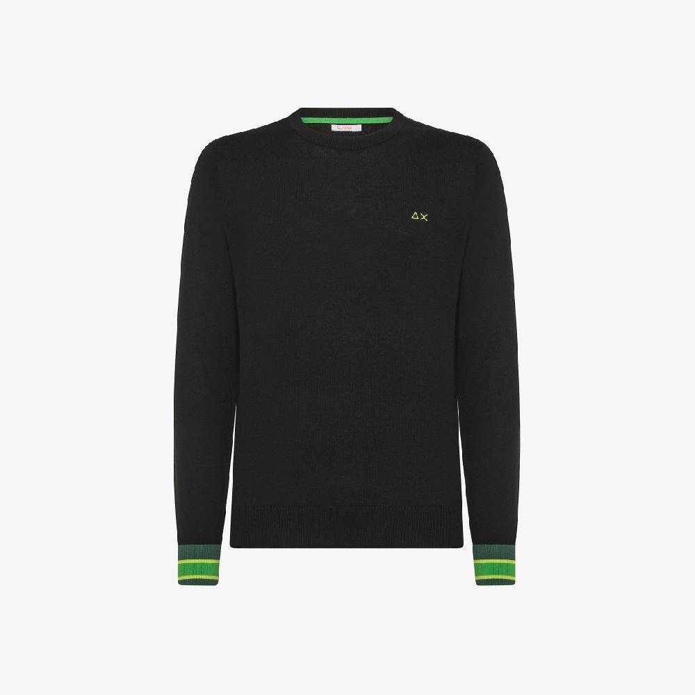 Sun 68 Maglia In Lana E Cotone - Uomo