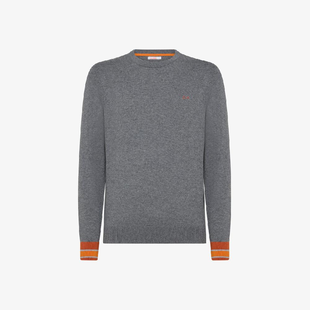 Sun 68 Maglia In Lana E Cotone - Uomo