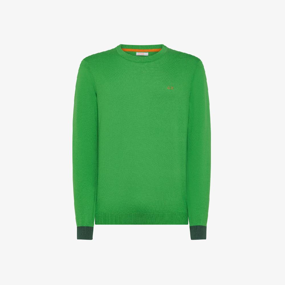 Sun 68 Maglia In Lana E Cotone - Uomo