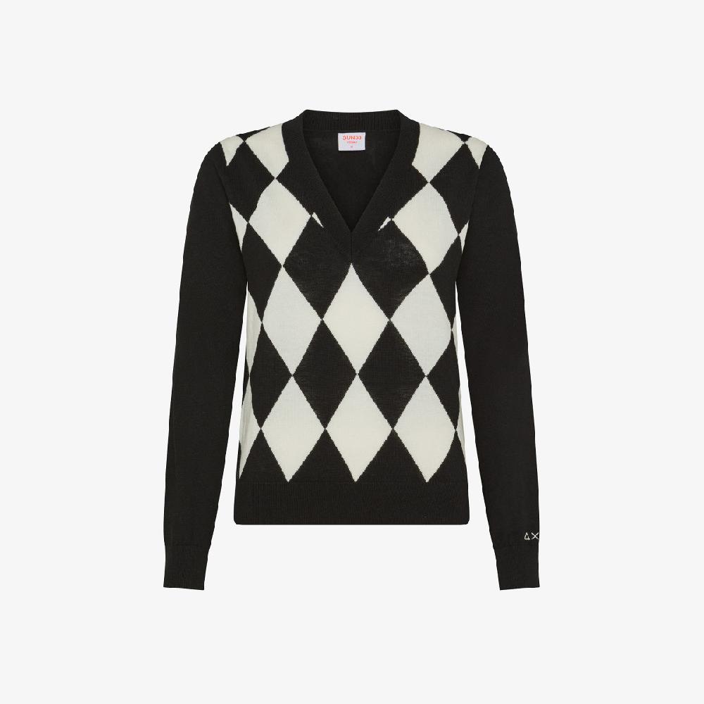 Sun 68 Maglia In Misto Lana - Donna