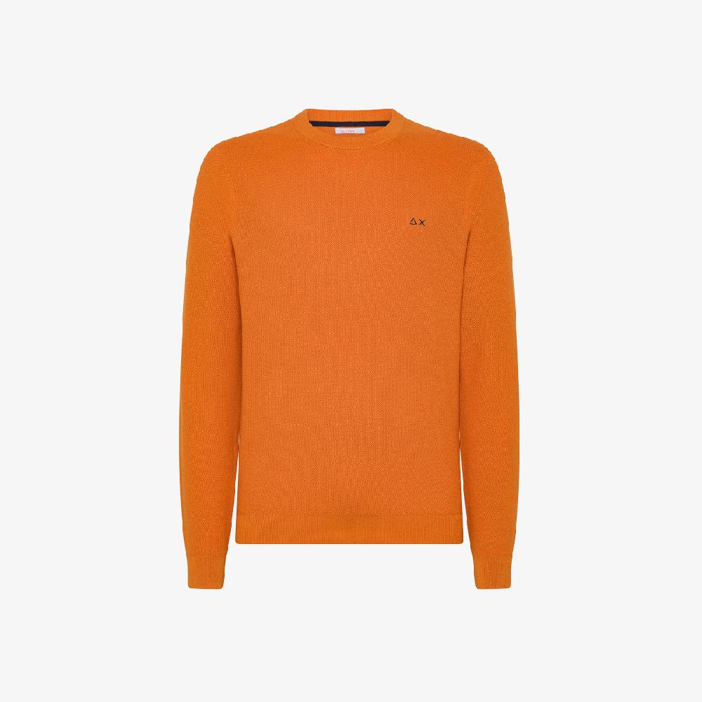 Sun 68 Maglia In Piquet Di Lana E Cotone - Uomo