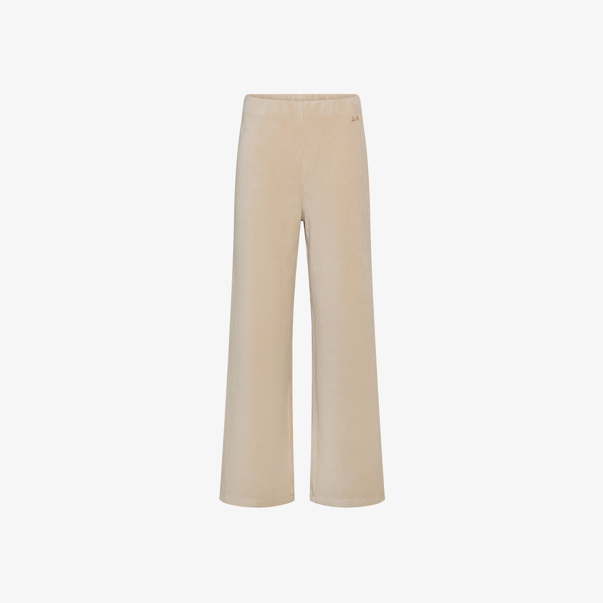 Sun 68 Pantaloni In Velluto Di Cotone - Donna