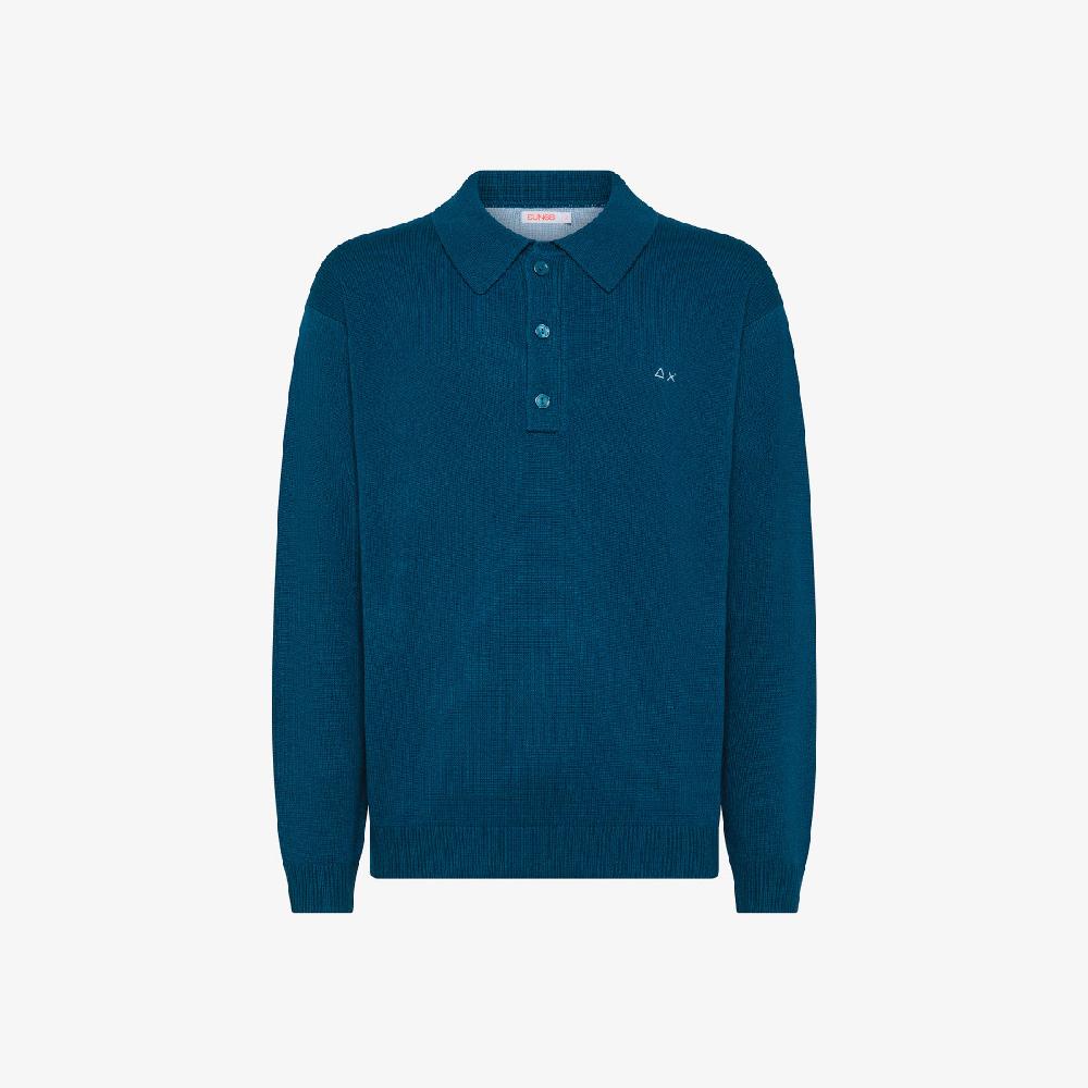 Sun 68 Polo In Lana E Cashmere - Uomo