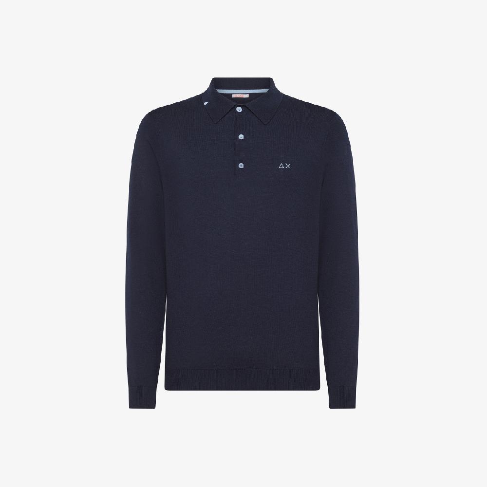 Sun 68 Polo In Lana E Cotone - Uomo