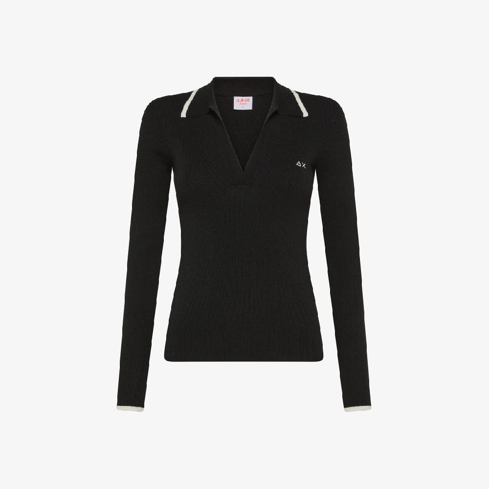 Sun 68 Polo In Misto Lana - Donna