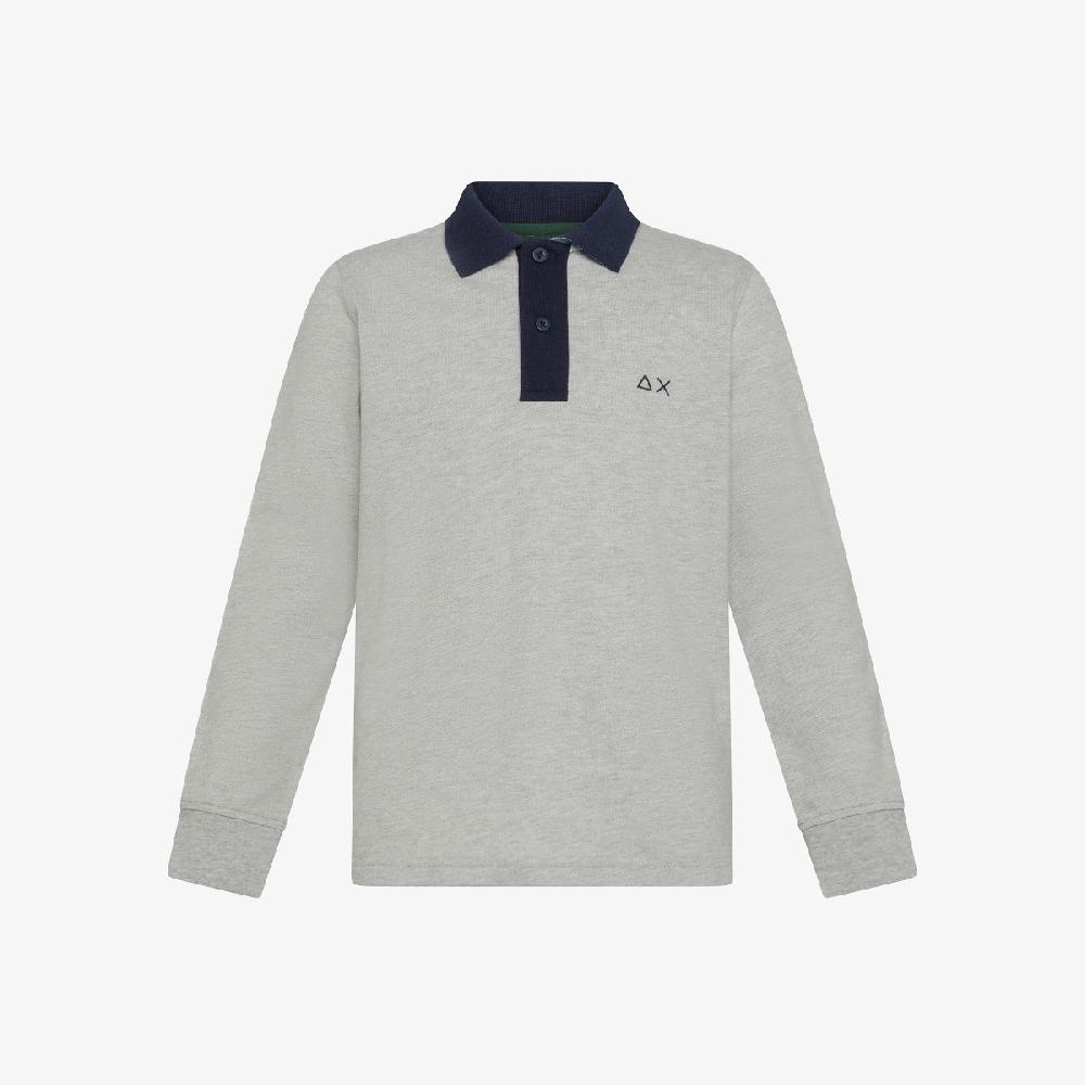 Sun 68 Polo In Piquet Di Cotone - Bambino