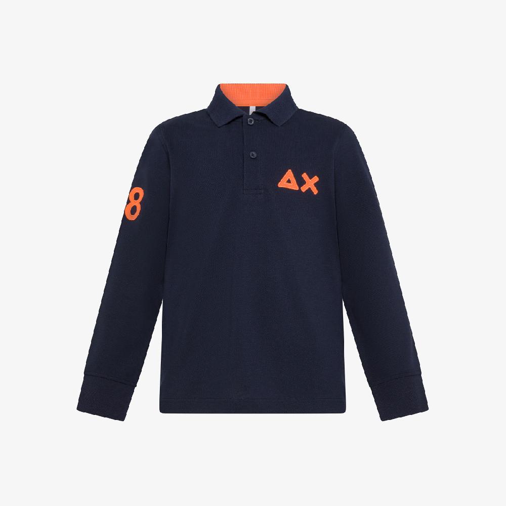 Sun 68 Polo In Piquet Di Cotone - Bambino