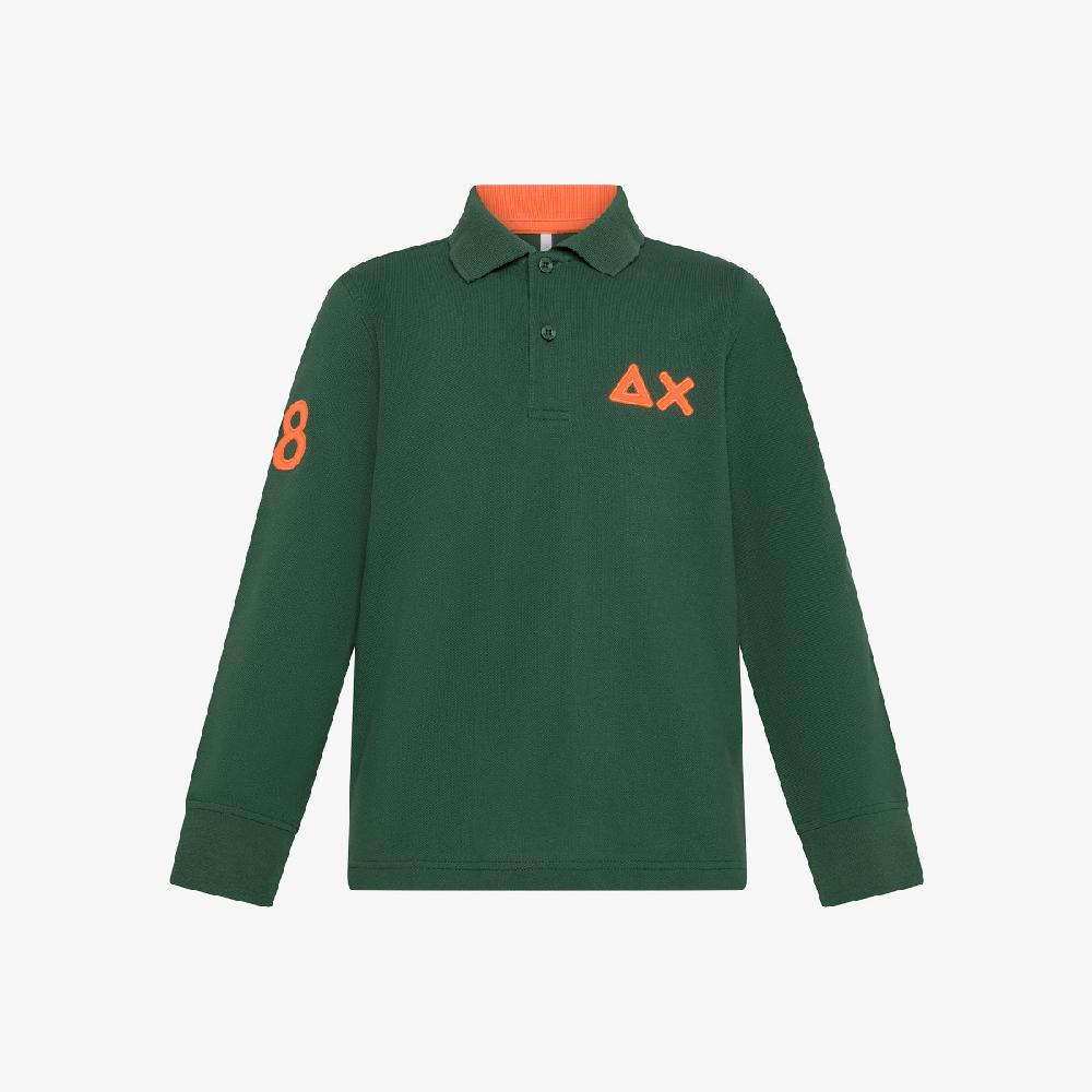 Sun 68 Polo In Piquet Di Cotone - Bambino