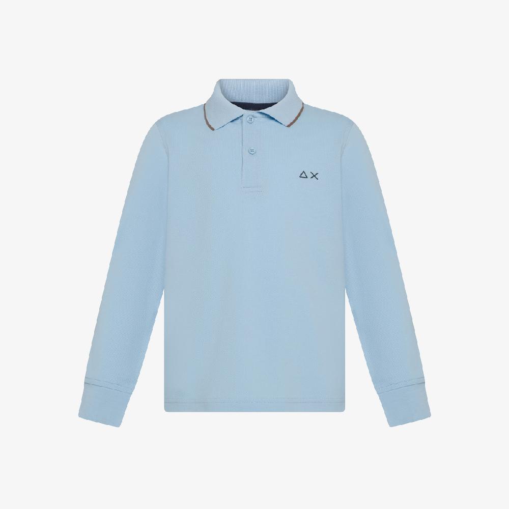 Sun 68 Polo In Piquet Di Cotone - Bambino