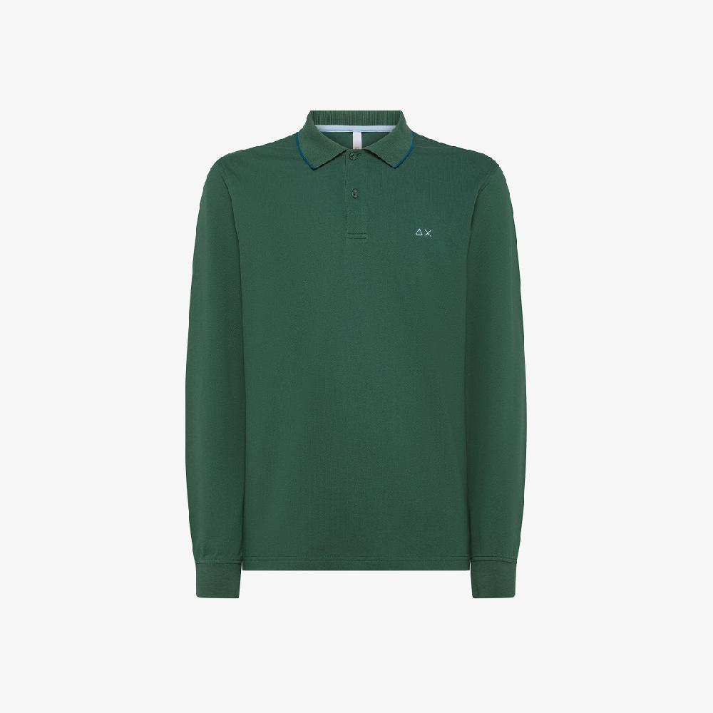 Sun 68 Polo In Piquet Di Cotone - Uomo