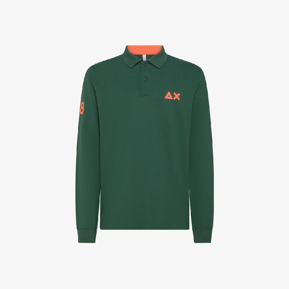 Sun 68 Polo In Piquet Di Cotone - Uomo