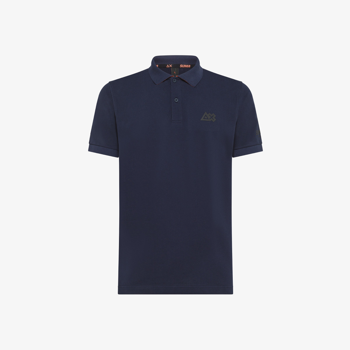 Sun 68 Polo In Piquet Di Cotone - Uomo