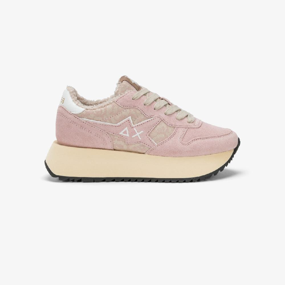 Sun 68 Sneaker Big Stargirl In Suede - Scarpe