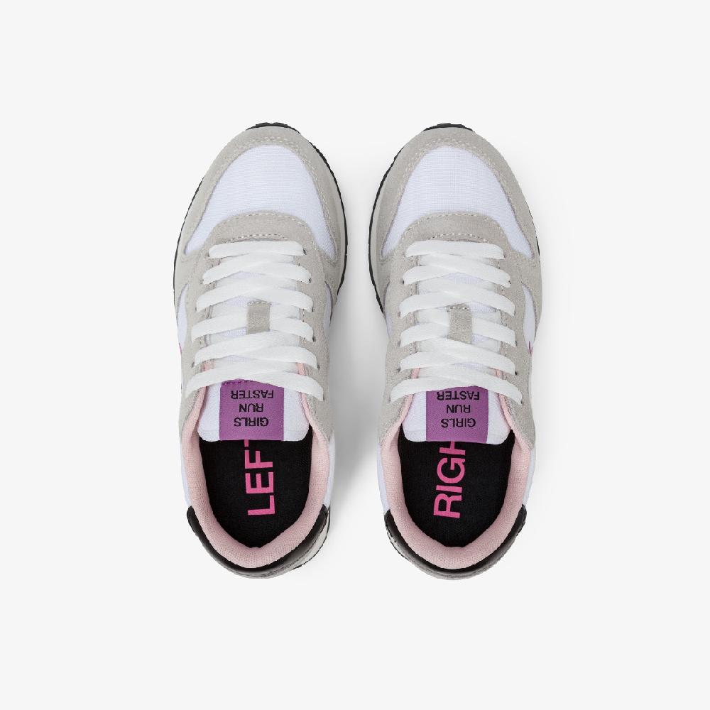 Sun 68 Sneaker Girl's Ally In Nylon E Suede - Scarpe