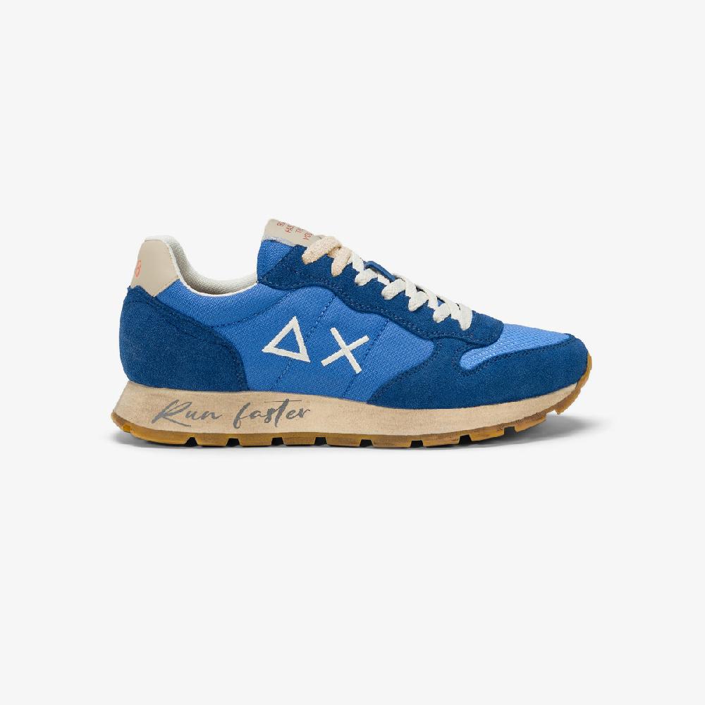 Sun 68 Sneaker Tom Vintage In Nylon E Suede - Scarpe