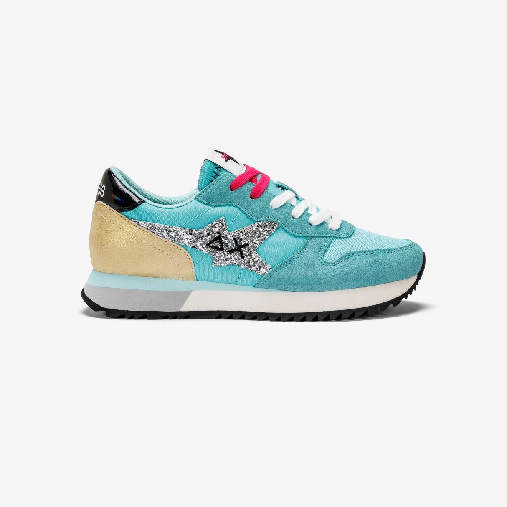 Sun 68 Stargirl Glitter Logo - Scarpe