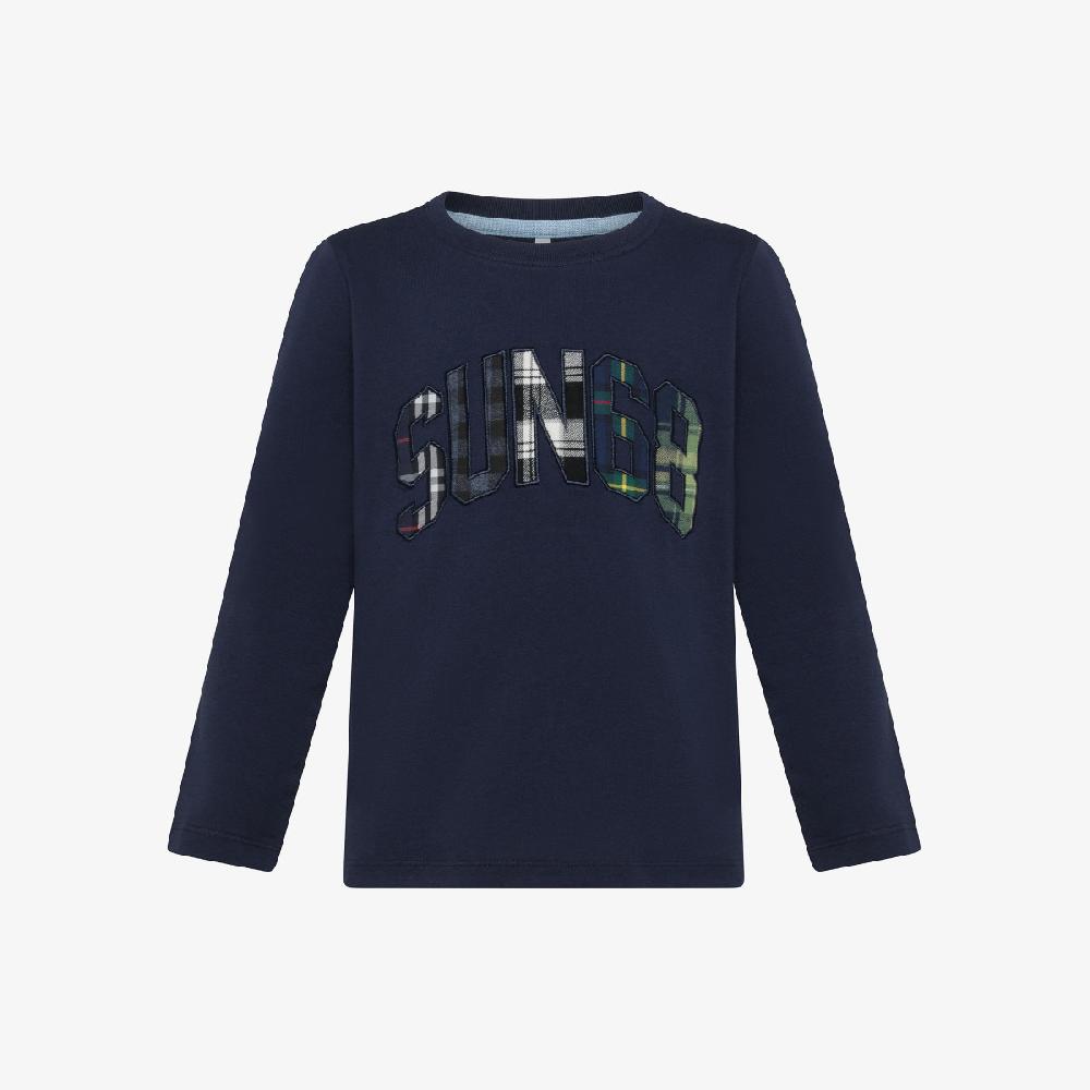 Sun 68 T-shirt In Cotone - Bambino