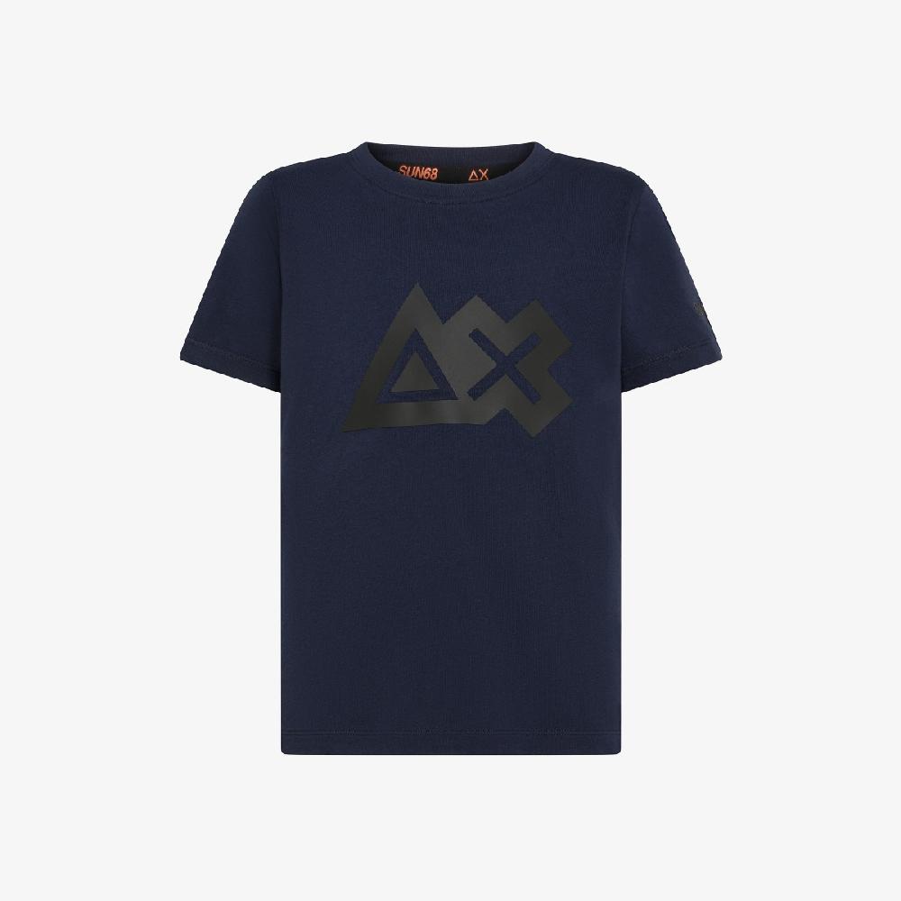 Sun 68 T-shirt In Cotone - Bambino