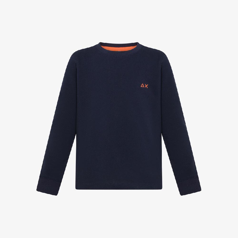 Sun 68 T-shirt In Piquet Di Cotone - Bambino