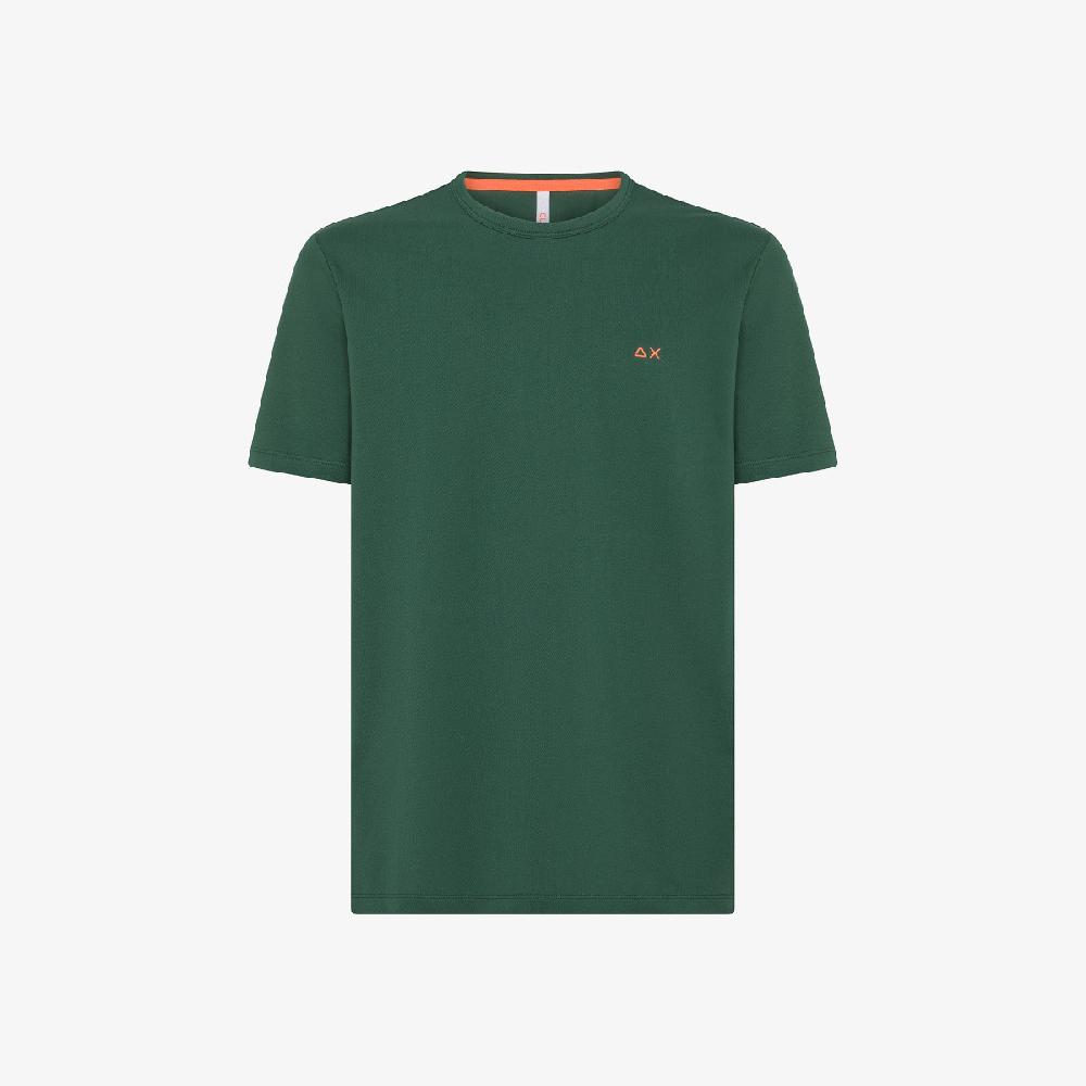 Sun 68 T-shirt In Piquet Di Cotone - Uomo