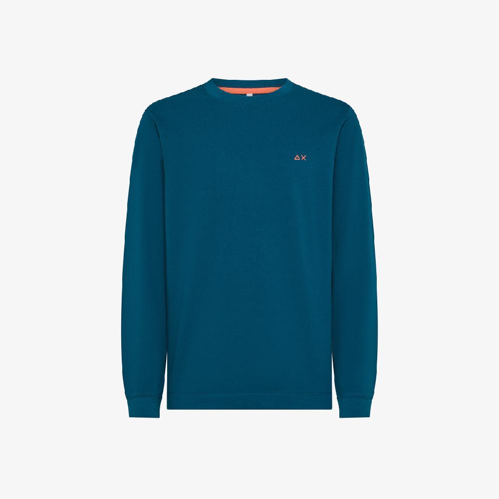 Sun 68 T-shirt In Piquet Di Cotone - Uomo