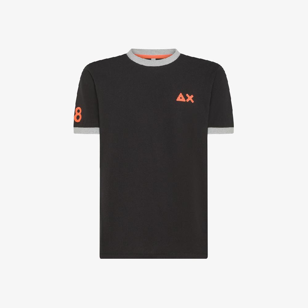 Sun 68 T-shirt In Piquet Di Cotone - Uomo