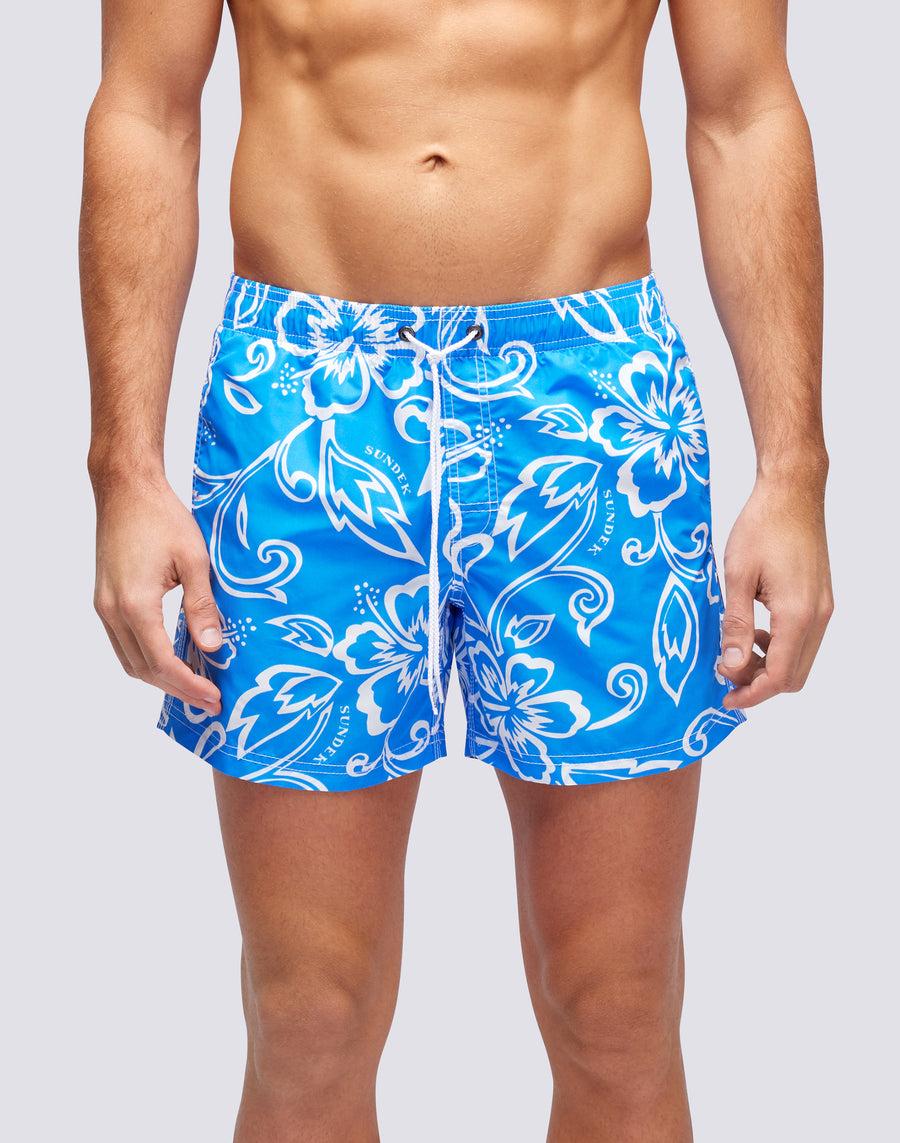 Sundek BOARDSHORT STAMPA ARCHIVE HIBISCUS M504bdta1ia-616ia