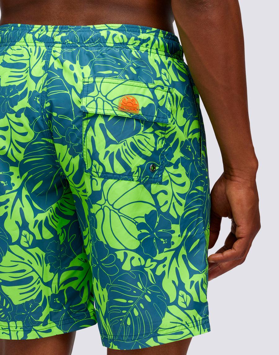 Sundek BOARDSHORT STAMPA LEAF POWER M717bdrt42l-a342l