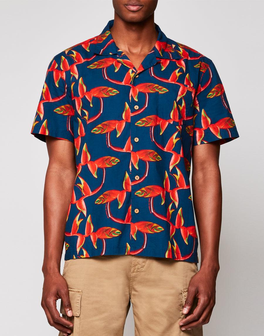 Sundek camicia con stampa all over M817SHMU100-952HL